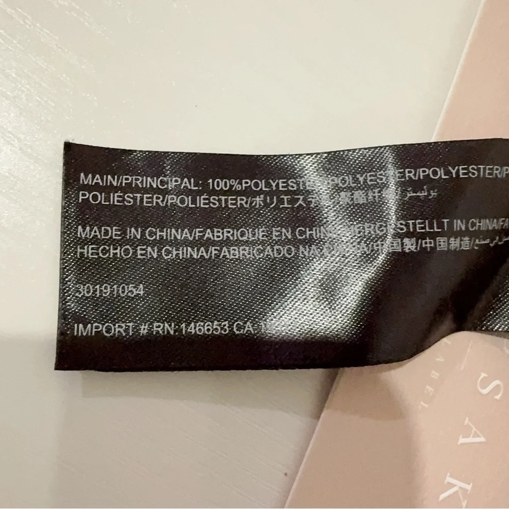 Keepsake the Label Emotion Bow Belt in Black One Size NWT